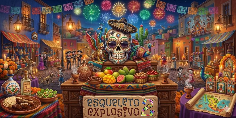 Esqueleto Explosivo 2 Slot gioco Esqueleto Explosivo 2